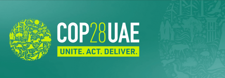 COP 28 UAE banner