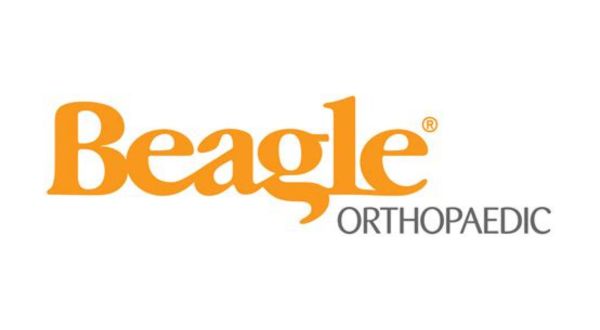 Beagle Orthopaedic logo featuring the word "Beagle" in orange and "Orthopaedic" in grey on a white background.